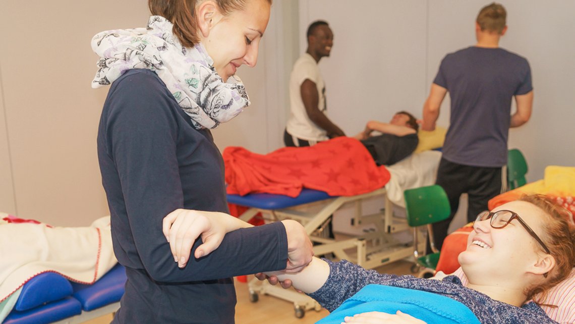 Behandlung im Unterrichtsraum